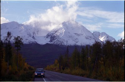 Richardson Hwy approaching Thompson Pass