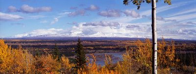 Wrangell Mountains stitched panorama 