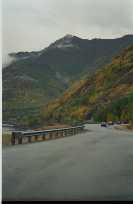 Along Turnagain Arm south of Anchorage