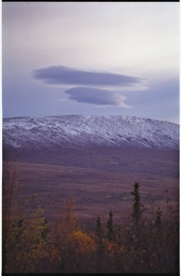 Lenticular clouds