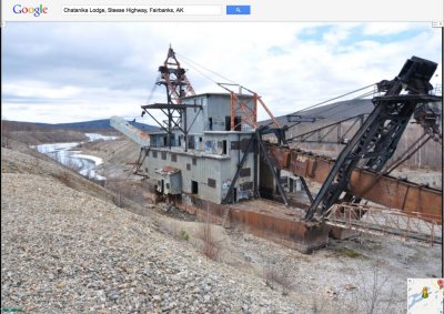 Chatanika Dredge photo from Google in 2011