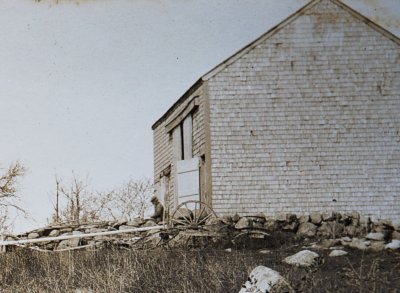 Res. G. Potter Westport. Mass. 1306 detail of barn