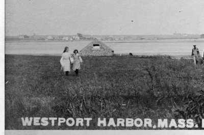 Westport Harbor, Mass. East 903 detail - Point in background