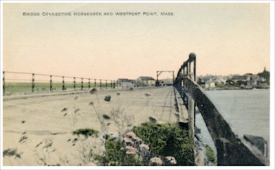 Bridge Connecting Horseneck and Westport Point, Mass. ebay