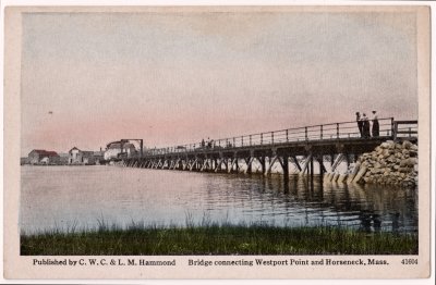 Bridge connecting Westport Point and Horseneck, Mass. 41604