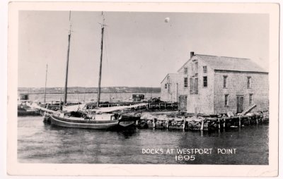 Docks at Westport Point 1895 copy a