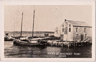 Docks at Westport Point 1895 copy b