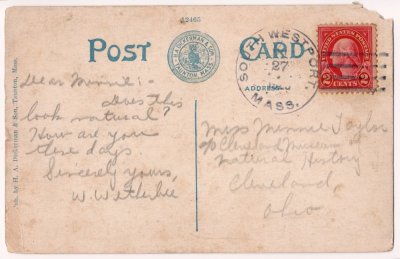 The Dock, Westport Point, Mass. (Dickerman) reverse