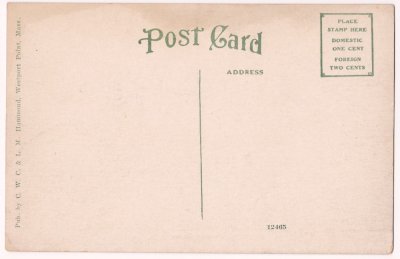 The Dock, Westport Point, Mass. (Hammond) reverse