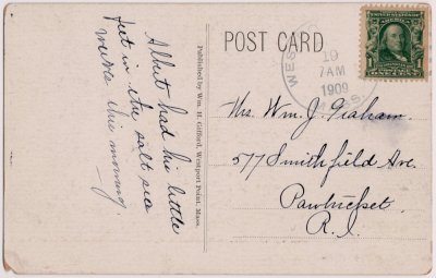 Westport Point, Mass. reverse