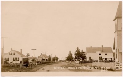 Street Westport, Point. Mass. 645 (Azo)