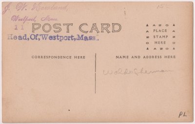 Head, Of, Westport, Mass. reverse