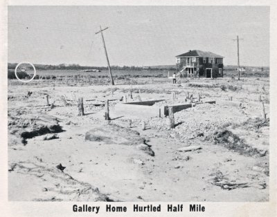 Gallery Home Hurtled Half Mile (Hurricane Carol)