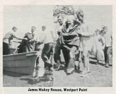 Hurricane Pictures 8/31/54 James Hickey Rescue