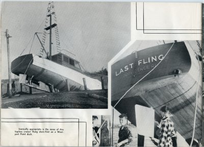 Hurricane! 1954 Last Fling on Lees Wharf