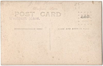 Westport, Mass. (Head bridge, Howland) reverse