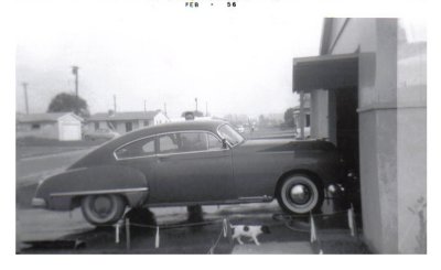 My Father's 1949 Oldsmobile in 1956