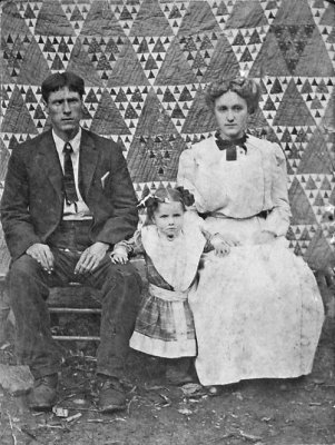 Grandfather Ance, Grandmother Cannis and Aunt Esther 1910