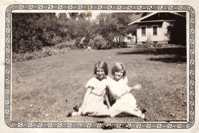 Louella Wilder and Alice Lillibridge 1928