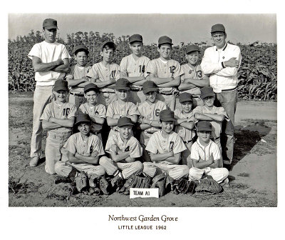 Minor A Little League Baseball 1962