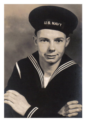 Seaman 2nd Class Cecil Fisher about 1945