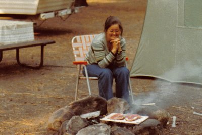 Cindy, Yosemite Campground 1978