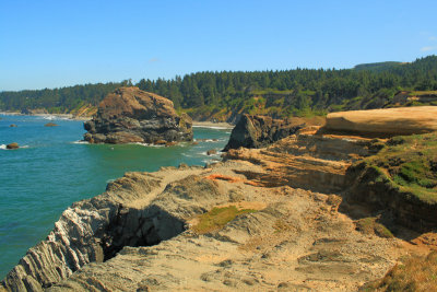 Otter Point Rock Formations