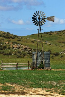 Windmill and Storage Tank