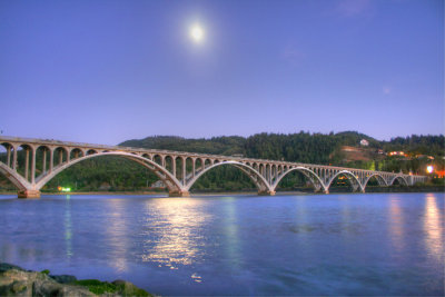 Moonlight on Patterson Bridge