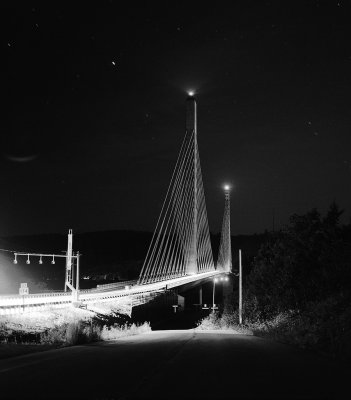 Penobscott Bridge at Night