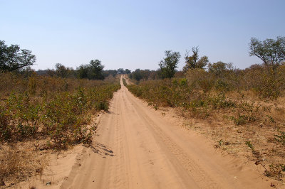 Road to Chobe NP