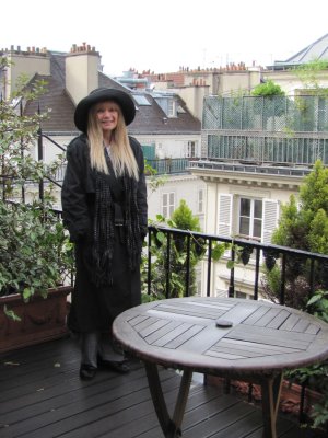 Our Paris balcony