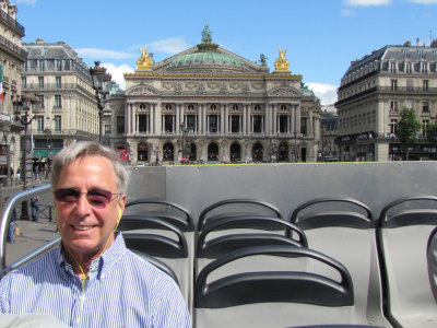 Paris Opera in background