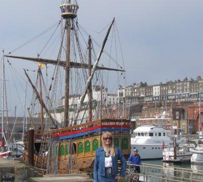 The Queen's Jubilee Flotilla and our voyage on the Matthew June 2012