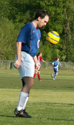 the first soccer game