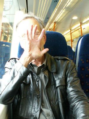 Camera Shy on the train
