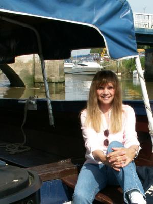 Me on river boat