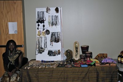 ISU International Night 2011 African student selling African items _DSC1726.jpg