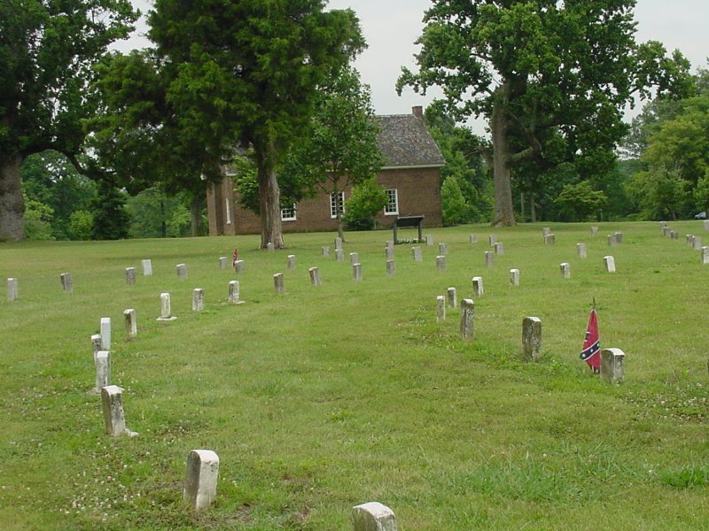 Another view of the Confederate Soldiers Cemetery.