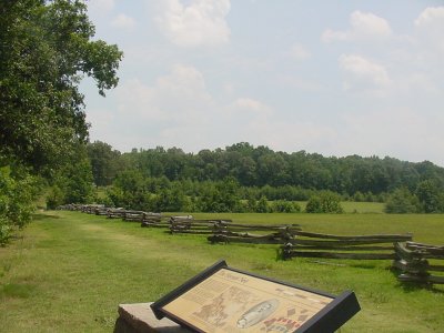 The Hornet's Nest (for more details on this battle, click on this photo)