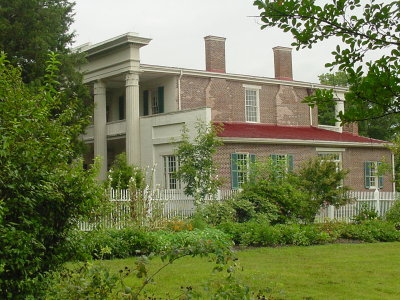 It is from this front porch that Jackson's parrot, Poll, supposedly screamed curse words during his funeral.