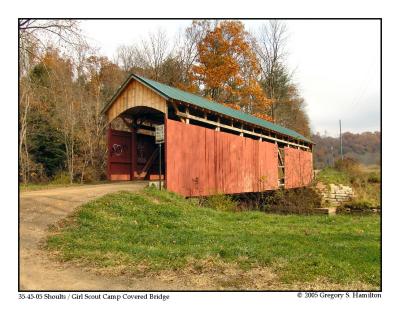 Shoults / Girl Scout Camp Covered Bridge