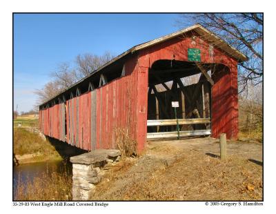 West Engle Mill Road Covered Bridge