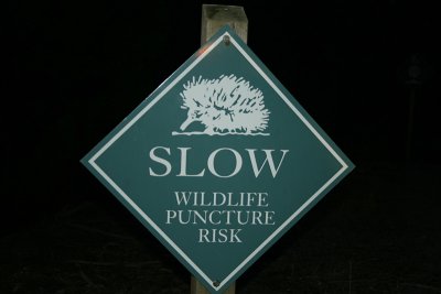 sign, Port Arthur, Tasman Peninsula