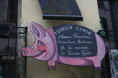 charcuterie signboard