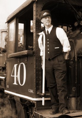 Trainman and Storyteller Steve Lee
