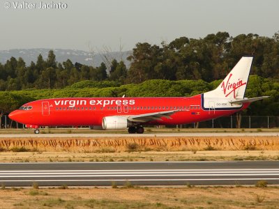 Virgin Express (Boeing 737-405) OO-VEK