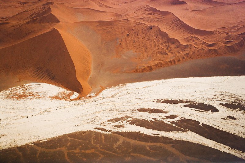 Sossus Vlei Region, Namib Desert - Aerial View-