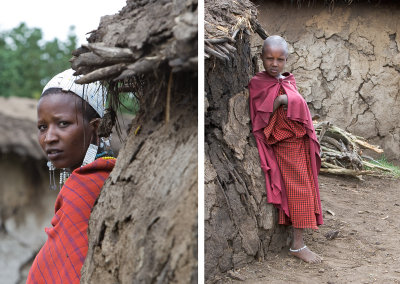 Miembros Tribu Maasai
