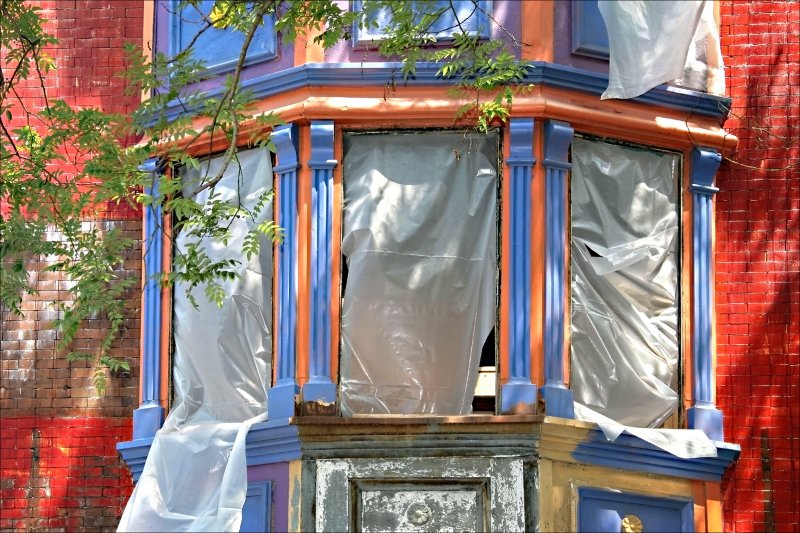 Homage to Christo and Jeanne-Claude.